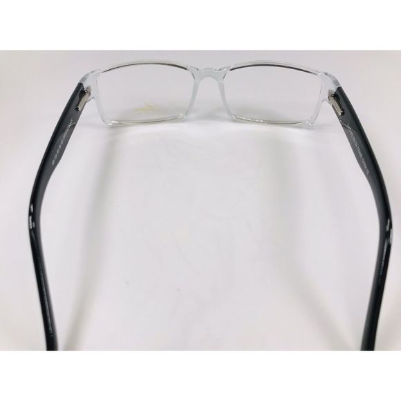 New SUCCESS SS-124 Crystal & Black Eyeglasses 60mm for The Stylish Large Man - Picture 8 of 10